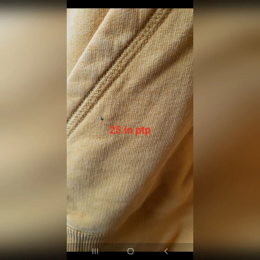 NIKE Men's Yellow Sportswear Club Fleece Hoodie Sweatshirt XL - Picture 9 of 10
